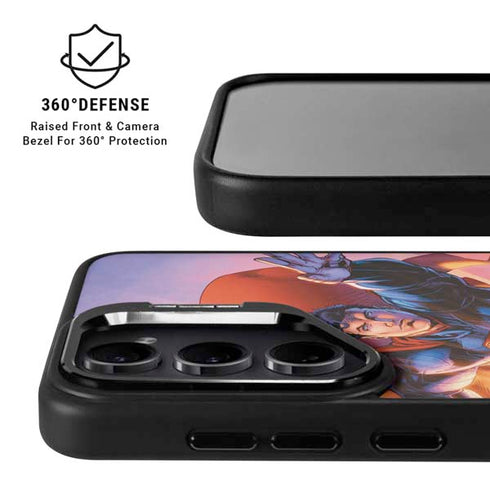 DC Comics Superman Unchained #1 75th Anniversary Cover Art by Jim Lee Galaxy S25 Kickstand Case